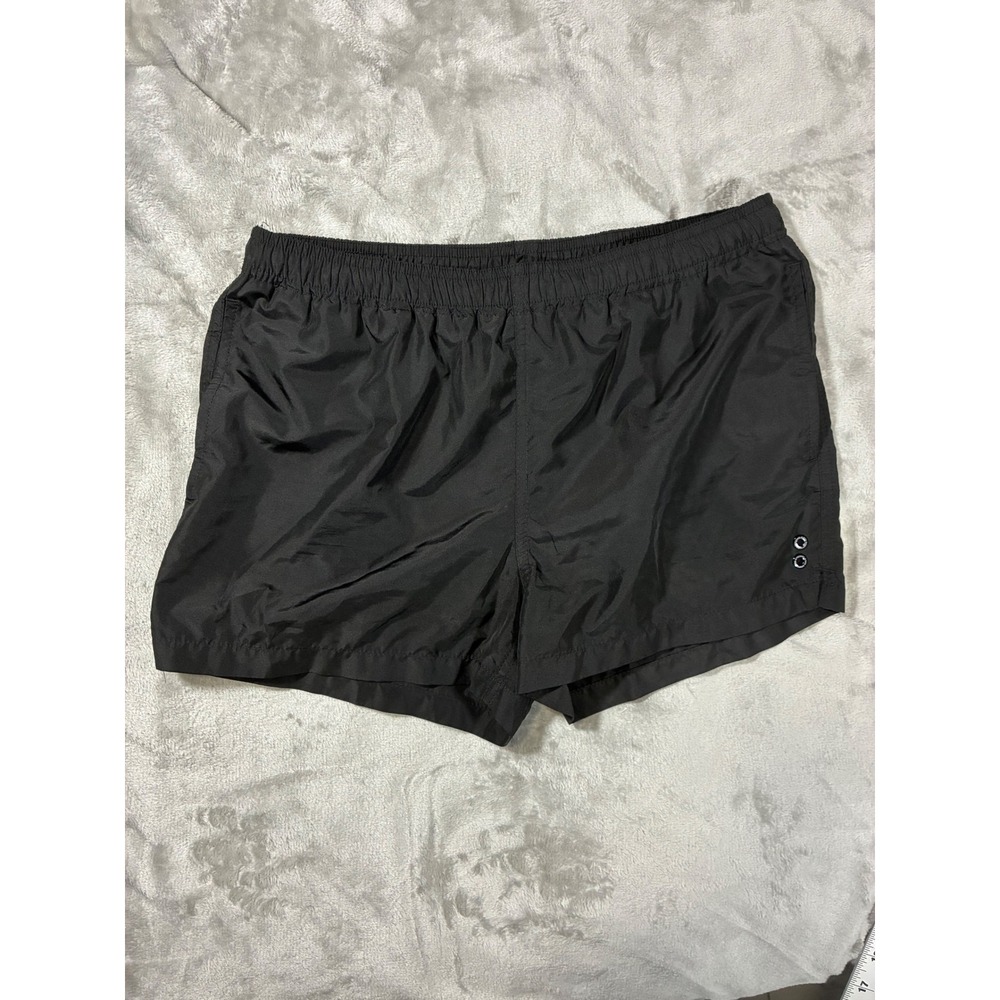Ron Dorff Mens Black Minimalist Swim Shorts Mesh Lined Size M 2026-SEP11-034